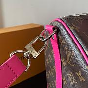 Louis Vuitton Keepall Bandouliere 45 Pink Pondichery  - 4