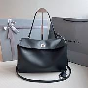Balenciaga Rodeo Medium Handbag In Black gold/silver hardware 35x23x11cm - 2