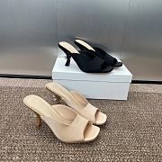 Dior Tribales Heeled Slide Satin - 1