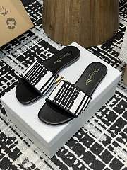 Dior Dway Slide Black Calfskin  - 1
