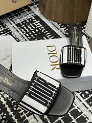 Dior Dway Slide Black Calfskin 3.5cm - 5