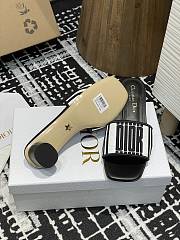 Dior Dway Slide Black Calfskin 3.5cm - 2