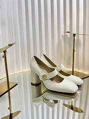 Dior Miss Dior Pump White Patent Calfskin - 2
