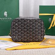 Goyard Black Goyard Goyardine Muse Vanity Case 20x15x14cm - 6
