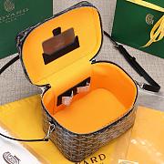 Goyard Black Goyard Goyardine Muse Vanity Case 20x15x14cm - 2