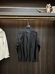 Prada Re-Nylon Flap Pocket Overshirt Black - 2