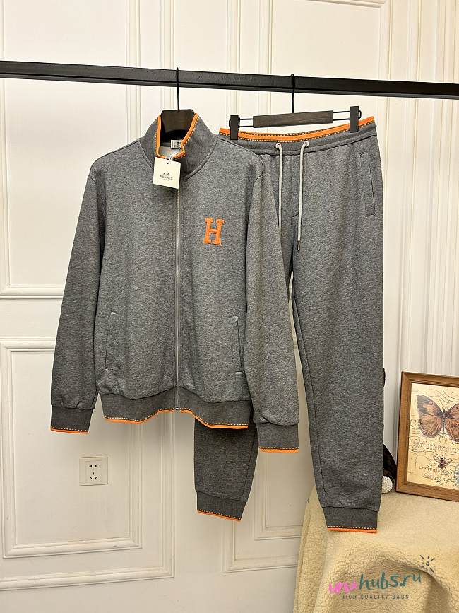 Hermes Men Grey Set - 1
