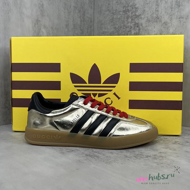 adidas x Gucci Gazelle ‘Metallic Gold’ 707847 AAA2M 8043 - 1