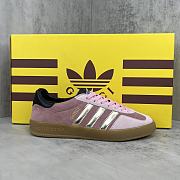 Adidas x Gucci Gazelle Pink Velvet  - 1