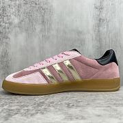 Adidas x Gucci Gazelle Pink Velvet  - 4
