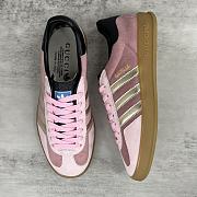 Adidas x Gucci Gazelle Pink Velvet  - 3