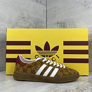 adidas Gazelle x Gucci Brown Suede - 1