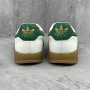 adidas Gazelle x Gucci White Leather - 5