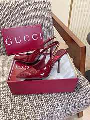 Gucci Signoria slingback pump in patent 10.5cm - 3