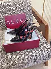 Gucci Signoria slingback pump in patent 10.5cm - 2