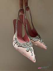 Gucci Satin Slingback Heels 10.5cm - 1