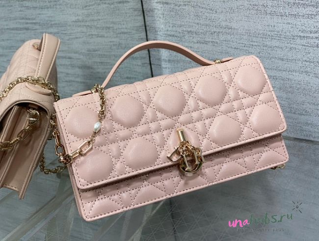 Dior Miss Dior Bag pale pink - 21*11.5*4.5cm - 1