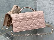 Dior Miss Dior Bag pale pink - 21*11.5*4.5cm - 3