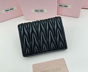 Miu Miu Small matelassé nappa leather wallet - 11.5*10*3cm - 4