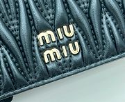 Miu Miu Small matelassé nappa leather wallet - 11.5*10*3cm - 2