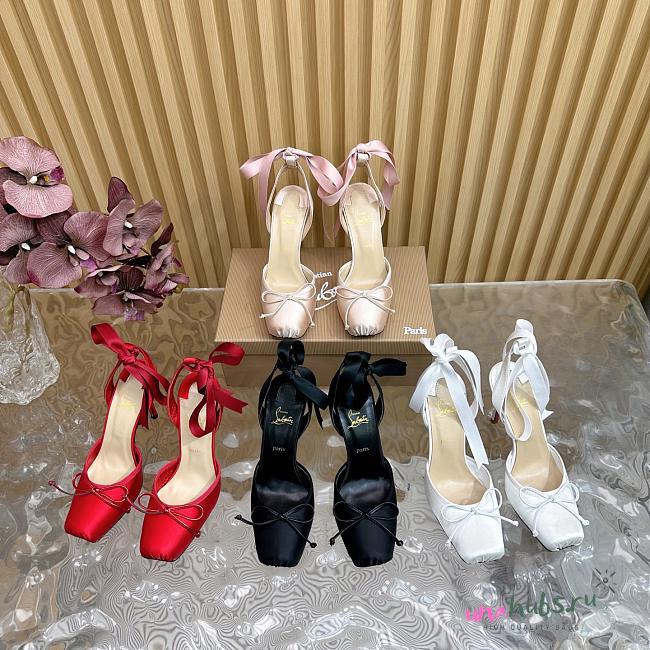 Christian Louboutin Cassia Lace Up - 100 mm Strappy pumps - 1