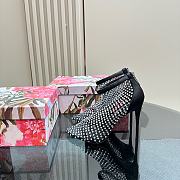 Dolce & Gabbana Strass Net Stiletto Booties - - 3