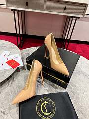 Christian Louboutin So Kate - 100 mm Pumps - Patent calf leather Beige - 6