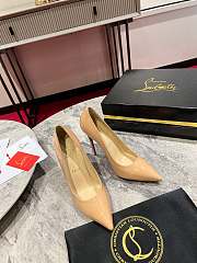 Christian Louboutin So Kate - 100 mm Pumps - Patent calf leather Beige - 3