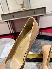 Christian Louboutin So Kate - 100 mm Pumps - Patent calf leather Beige - 2