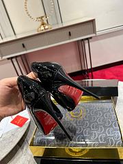 	 Christian Louboutin So Kate - 100 mm Pumps - Patent calf leather Black - 3
