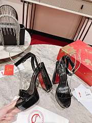 Christian Louboutin Maison Black Patent 13cm - 5
