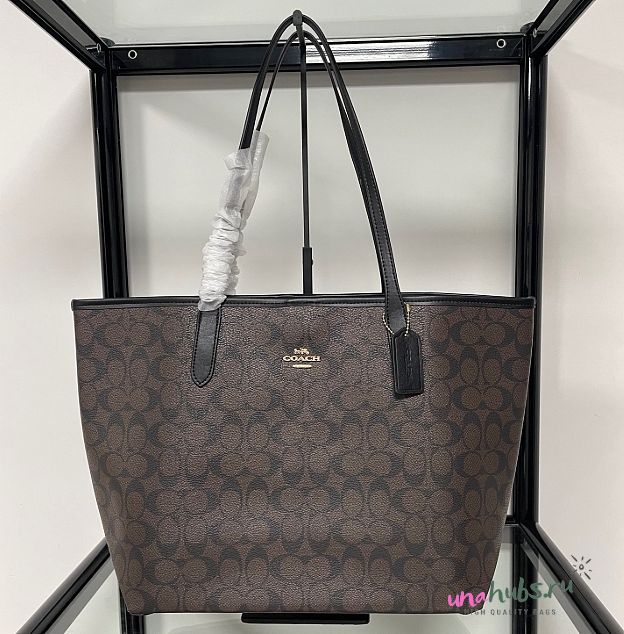 Coach City Tote Bag In Signature Canvas - 34*29*11cm - 1
