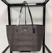 Coach City Tote Bag In Signature Canvas - 34*29*11cm - 1