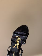 YSLCassandra open-toe Sandals Patent - 6