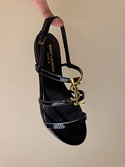 YSLCassandra open-toe Sandals Patent - 5
