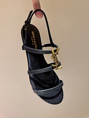 	 YSLCassandra open-toe Sandals Leather - 6