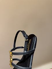	 YSLCassandra open-toe Sandals Leather - 4