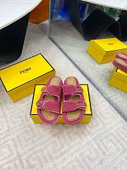 Fendi Feel Fabric Slides  - 2