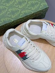 	 Gucci Rhyton Green logo Sneakers - 3