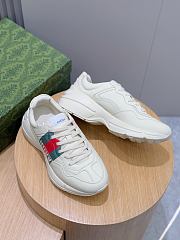 	 Gucci Rhyton Green logo Sneakers - 5