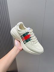 	 Gucci Rhyton Green logo Sneakers - 6