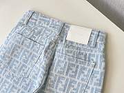 Fendi FF Logo Light BLue Jeans - 2
