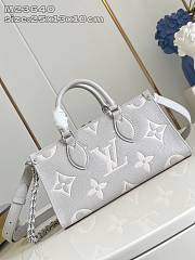Louis Vuitton Onthego East West Gray Monogram Bag  - 3