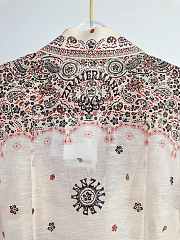 Zimmermann Matchmaker belted paisley-print linen and silk-blend mini dress  - 3