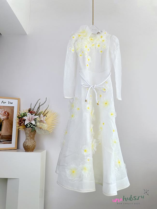 ZIMMERMANN Matchmaker Daisy Midi Dress  - 1