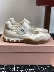 Miu Miu Tyre Ballerina Sneakers - 1