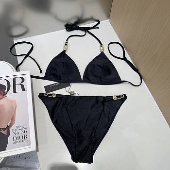Versace Triangle bikini in Black