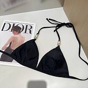 Versace Triangle bikini in Black - 2