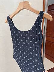 Alexander Wang Black Hotfix one-piece Swimsuit in Nylon-jersey - 4