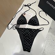 Chanel Suede Black Bikini - 1